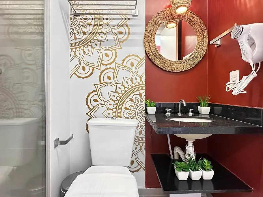 Apartment Zen Studio View Bathtub Relaxing Romantic Sao Paulo Brazil