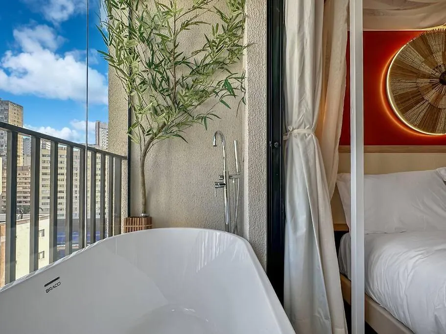 Apartment Zen Studio View Bathtub Relaxing Romantic Sao Paulo